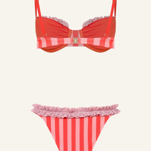 Vibrant Ruffled Bikini Set - Picture 2 of 3